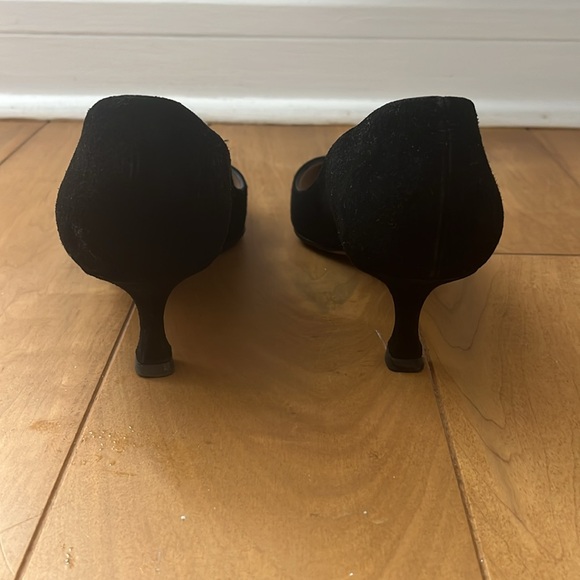 AUTHENTIC manolo blahnik kitten heel pumps - Picture 3 of 6